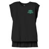 Women's Flowy Muscle Tee With Rolled Cuffs Thumbnail
