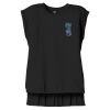 Women's Flowy Muscle Tee With Rolled Cuffs Thumbnail