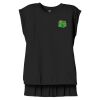 Women's Flowy Muscle Tee With Rolled Cuffs Thumbnail