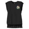 Women's Flowy Muscle Tee With Rolled Cuffs Thumbnail