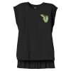 Women's Flowy Muscle Tee With Rolled Cuffs Thumbnail
