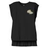Women's Flowy Muscle Tee With Rolled Cuffs Thumbnail