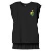 Women's Flowy Muscle Tee With Rolled Cuffs Thumbnail