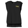 Women's Flowy Muscle Tee With Rolled Cuffs Thumbnail