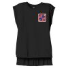 Women's Flowy Muscle Tee With Rolled Cuffs Thumbnail