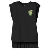 Women's Flowy Muscle Tee With Rolled Cuffs Thumbnail