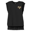 Women's Flowy Muscle Tee With Rolled Cuffs Thumbnail