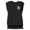 Women's Flowy Muscle Tee With Rolled Cuffs Thumbnail