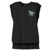 Women's Flowy Muscle Tee With Rolled Cuffs Thumbnail