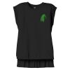 Women's Flowy Muscle Tee With Rolled Cuffs Thumbnail