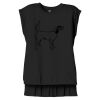 Women's Flowy Muscle Tee With Rolled Cuffs Thumbnail