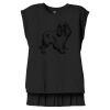 Women's Flowy Muscle Tee With Rolled Cuffs Thumbnail