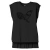 Women's Flowy Muscle Tee With Rolled Cuffs Thumbnail