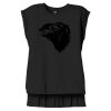 Women's Flowy Muscle Tee With Rolled Cuffs Thumbnail