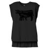 Women's Flowy Muscle Tee With Rolled Cuffs Thumbnail