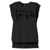 Women's Flowy Muscle Tee With Rolled Cuffs Thumbnail