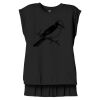 Women's Flowy Muscle Tee With Rolled Cuffs Thumbnail