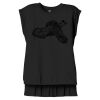 Women's Flowy Muscle Tee With Rolled Cuffs Thumbnail