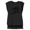 Women's Flowy Muscle Tee With Rolled Cuffs Thumbnail