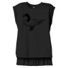 Women's Flowy Muscle Tee With Rolled Cuffs Thumbnail