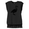 Women's Flowy Muscle Tee With Rolled Cuffs Thumbnail