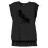 Women's Flowy Muscle Tee With Rolled Cuffs Thumbnail