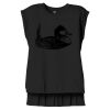 Women's Flowy Muscle Tee With Rolled Cuffs Thumbnail