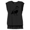 Women's Flowy Muscle Tee With Rolled Cuffs Thumbnail