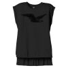Women's Flowy Muscle Tee With Rolled Cuffs Thumbnail