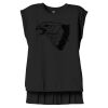 Women's Flowy Muscle Tee With Rolled Cuffs Thumbnail