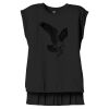 Women's Flowy Muscle Tee With Rolled Cuffs Thumbnail