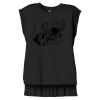 Women's Flowy Muscle Tee With Rolled Cuffs Thumbnail
