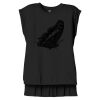 Women's Flowy Muscle Tee With Rolled Cuffs Thumbnail