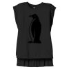 Women's Flowy Muscle Tee With Rolled Cuffs Thumbnail