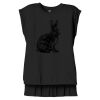 Women's Flowy Muscle Tee With Rolled Cuffs Thumbnail