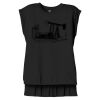 Women's Flowy Muscle Tee With Rolled Cuffs Thumbnail