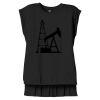 Women's Flowy Muscle Tee With Rolled Cuffs Thumbnail