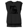 Women's Flowy Muscle Tee With Rolled Cuffs Thumbnail