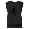 Women's Flowy Muscle Tee With Rolled Cuffs Thumbnail