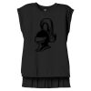 Women's Flowy Muscle Tee With Rolled Cuffs Thumbnail