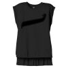 Women's Flowy Muscle Tee With Rolled Cuffs Thumbnail