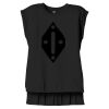 Women's Flowy Muscle Tee With Rolled Cuffs Thumbnail
