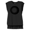 Women's Flowy Muscle Tee With Rolled Cuffs Thumbnail