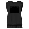 Women's Flowy Muscle Tee With Rolled Cuffs Thumbnail