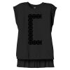 Women's Flowy Muscle Tee With Rolled Cuffs Thumbnail