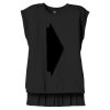 Women's Flowy Muscle Tee With Rolled Cuffs Thumbnail