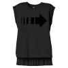 Women's Flowy Muscle Tee With Rolled Cuffs Thumbnail