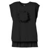 Women's Flowy Muscle Tee With Rolled Cuffs Thumbnail