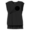 Women's Flowy Muscle Tee With Rolled Cuffs Thumbnail