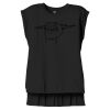 Women's Flowy Muscle Tee With Rolled Cuffs Thumbnail